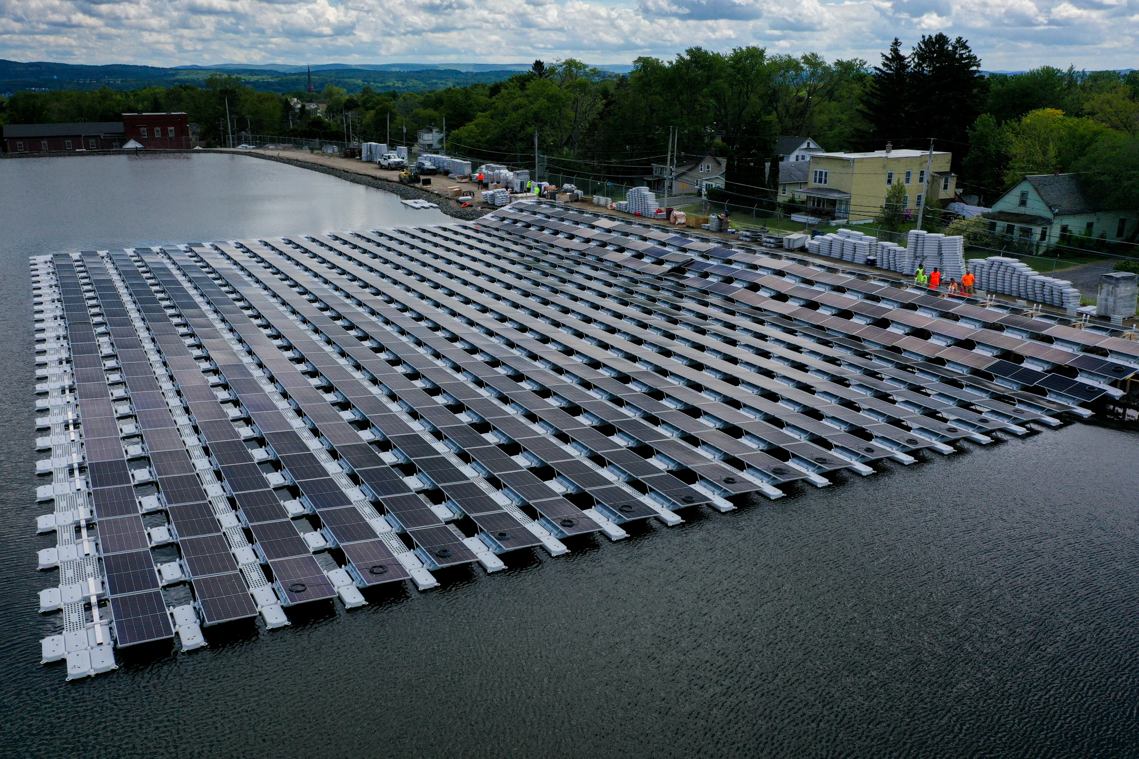 First project in America, Cohoes New York